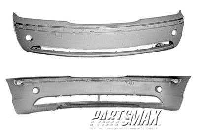 | 2002-2005 BMW 325i Front bumper cover 4dr sedan; w/o Sport package; prime | BM1000146|51117044116