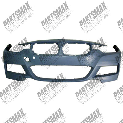 | 2013-2016 BMW 328i Front bumper cover F30; M SPORT; w/o H/Lamp Washer; w/PDC; w/Parking Assist; w/Camera; prime | BM1000291|51118067955