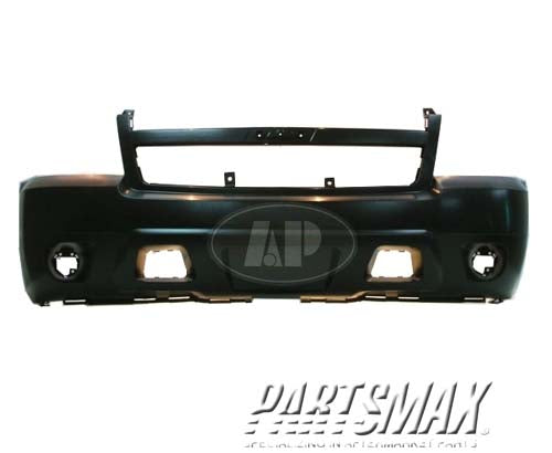 | 2007-2013 CHEVROLET SUBURBAN 2500 Front bumper cover w/o Off Road Pkg; prime | GM1000817|25814570