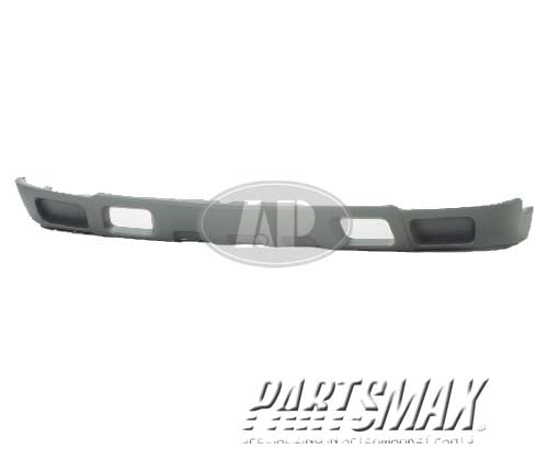 | 2007-2007 CHEVROLET SILVERADO 3500 CLASSIC Front bumper deflector BASE|LS|LT; w/o Fog Lamps; w/Tow Hooks; Light Gray | GM1092174|10367212