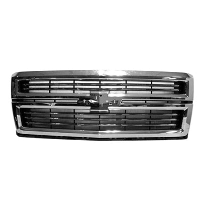 | 2014-2015 CHEVROLET SILVERADO 1500 Grille assy w/Apearance Pkg; Chrome | GM1200709|23259619