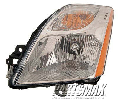 | 2010-2012 NISSAN SENTRA LT Headlamp assy composite BASE|S|SL; 2.0L | NI2502196|26060ZT50A