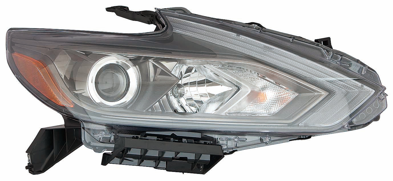 | 2016-2018 NISSAN ALTIMA RT Headlamp assy composite Sedan; Halogen; w/o LED DRL; w/o Smoke Lens | NI2503249|260109HS9B